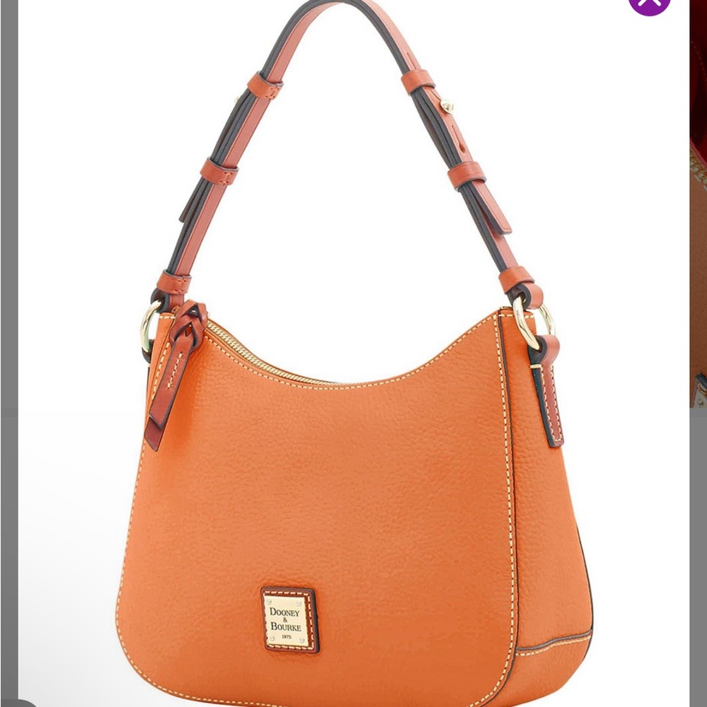 Apricot Kiley Dooney & Bourke Hobo Purse - Picture 3 of 15